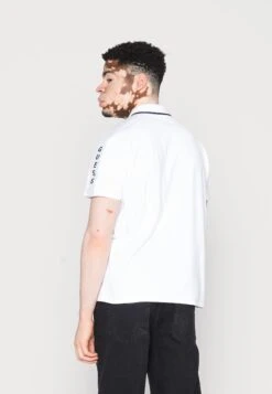 Guess Paul Tape - Polo Shirt - Pure White -Guess Clothing Sale 00bf1354476d4a74be44f01003dcdd49