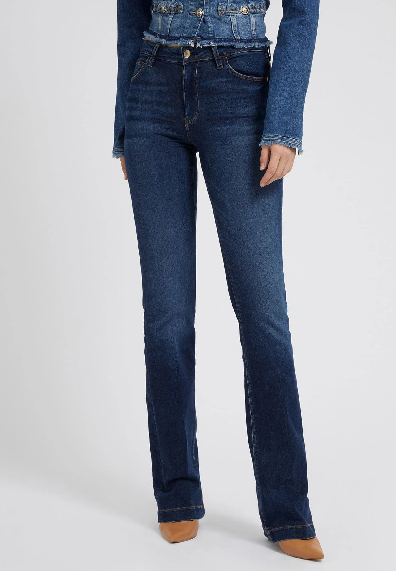 Guess Bootcut Jeans - Carrie Dark 1 Guess Bootcut Jeans - Carrie Dark