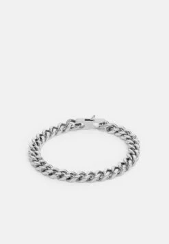 Guess Curb Chain Unisex - Bracelet - Silver-Coloured