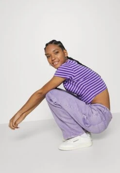 Go Clara Striped Baby Tee - Print T-Shirt - Ligt Iris Multi -Guess Clothing Sale 0253f30fac5f44edb851c293a9717864