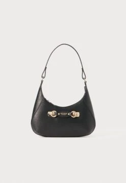 Guess MIMINA TOP ZIP SHOULDER - Handbag - Black