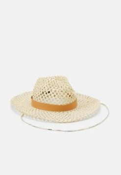Guess Fedora Hat - Hat - Natural