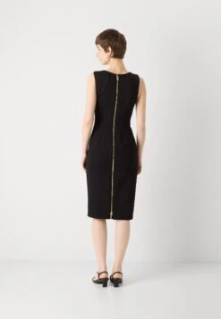 ZIP MIDI DRESS - Jersey Dress - Black -Guess Clothing Sale 03f214f29a474f8cb8dfef2639fbc283