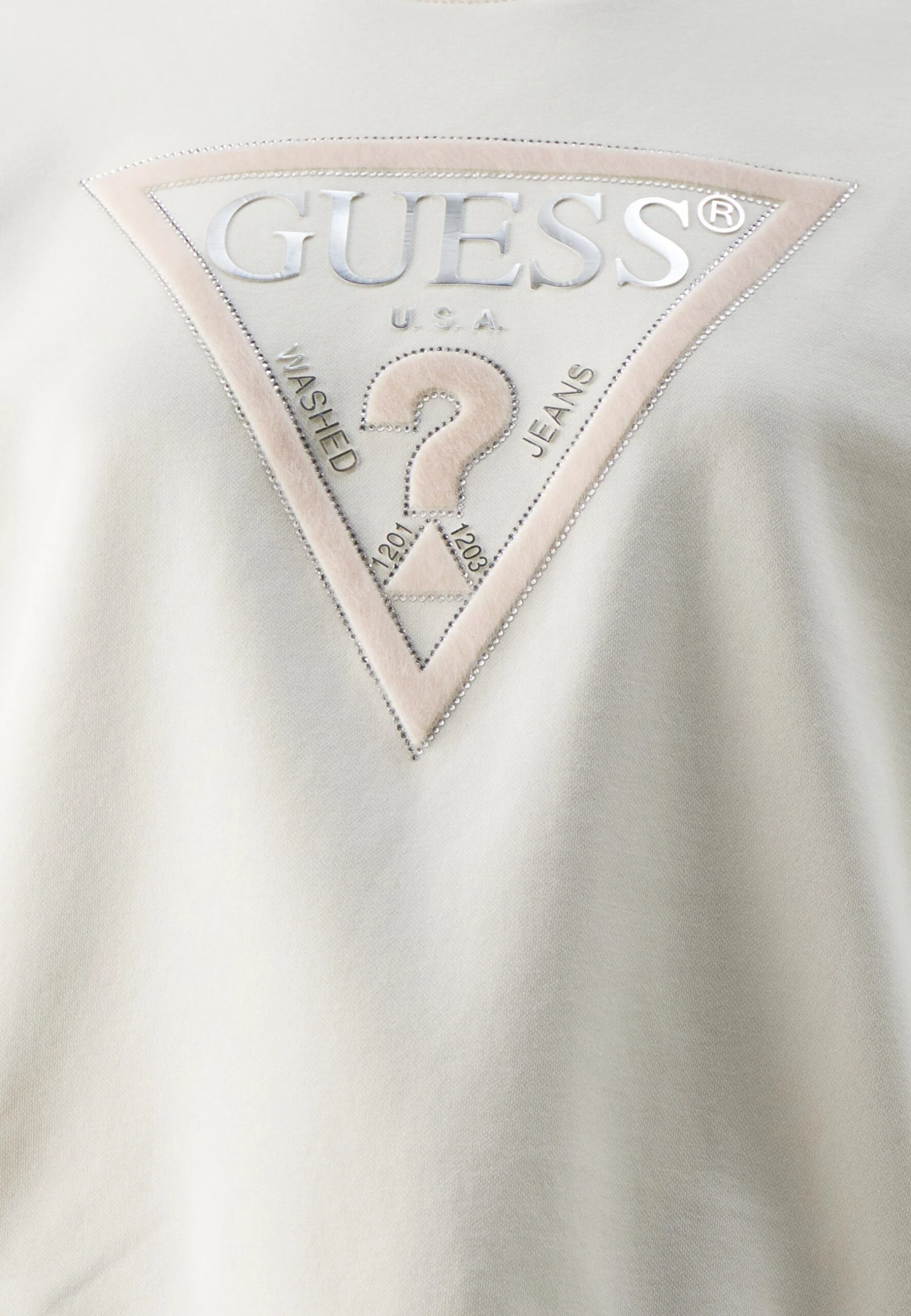Guess PONY HAIR - Sweatshirt - Creme 8 Guess PONY HAIR - Sweatshirt - Creme - Image 8
