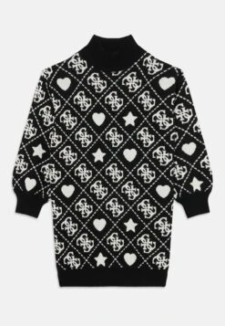 Guess JUNIOR SWEATER DRESS - Jumper Dress - Black