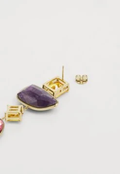 Guess PETRA - Earrings - Yellow Gold-coloured/multi-coloured 6 Guess PETRA - Earrings - Yellow Gold-coloured/multi-coloured -Guess Clothing Sale 04646ce6e989497296c71e96a5320012