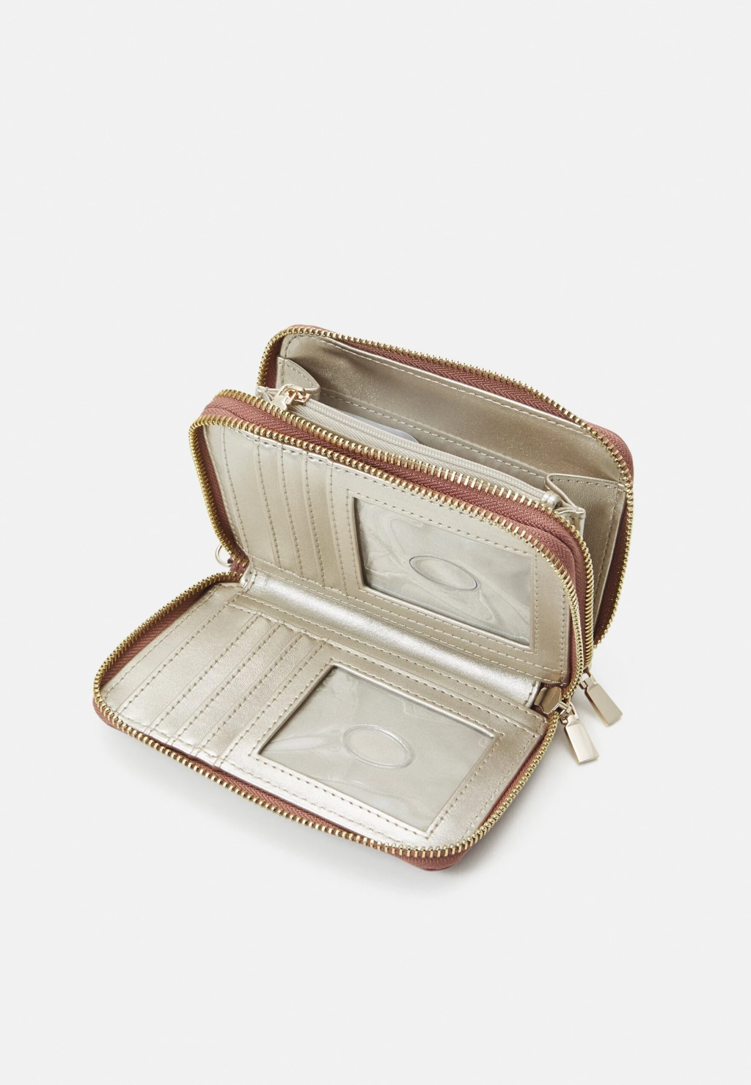 Guess Meridian Medium Zip Around - Wallet - Rosewood 3 Guess Meridian Medium Zip Around - Wallet - Rosewood - Image 3