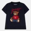 Guess TODDLER CORE UNISEX - Print T-shirt - Smart Blue
