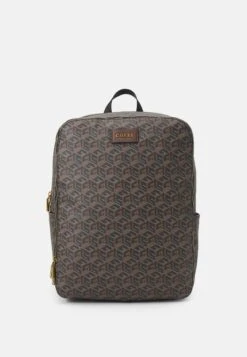 Guess Ederlo Flat Backpack Medium Unisex - Rucksack - Black