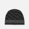 Guess VEZZOLA BEANIE UNISEX - Beanie - Black/dark Black