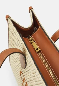 Guess Silvana Tote - Tote Bag - Natural/Cognac -Guess Clothing Sale 065a6881165f44679ee9a34d39902435