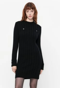 Guess ELSA - Jumper Dress - Jet Black -Guess Clothing Sale 0725ba30d28a44c8874c6f937e810067