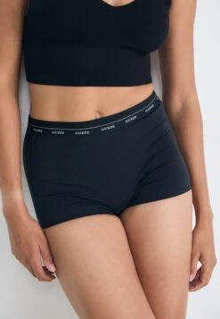 Guess MATILDE SEAMLESS - Pants - Jet Black -Guess Clothing Sale 07901cb73ad34c92b512545ff0658e2a