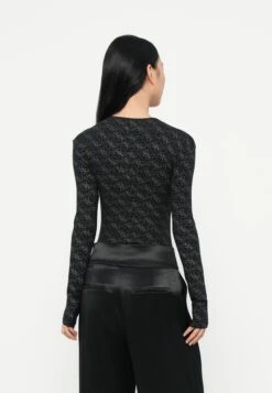 Guess TEODORA LOGO - Body - Jet Black -Guess Clothing Sale 07b4a6d4b94140ec803b88b3bf563402