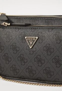 Guess NOELLE II POUCH CROSSBODY - Handbag - Coal -Guess Clothing Sale 07c74fd1e4674fa89f3d9eb5ce4cfc94