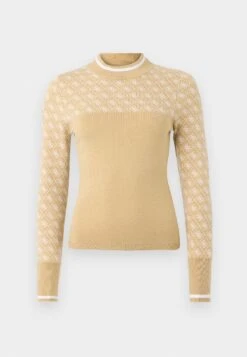 Guess MOCK NECK AUBREY - Jumper - Brown/cream 15 Guess MOCK NECK AUBREY - Jumper - Brown/cream -Guess Clothing Sale 0842d02059d040b3959b1c1567fd3d57 1
