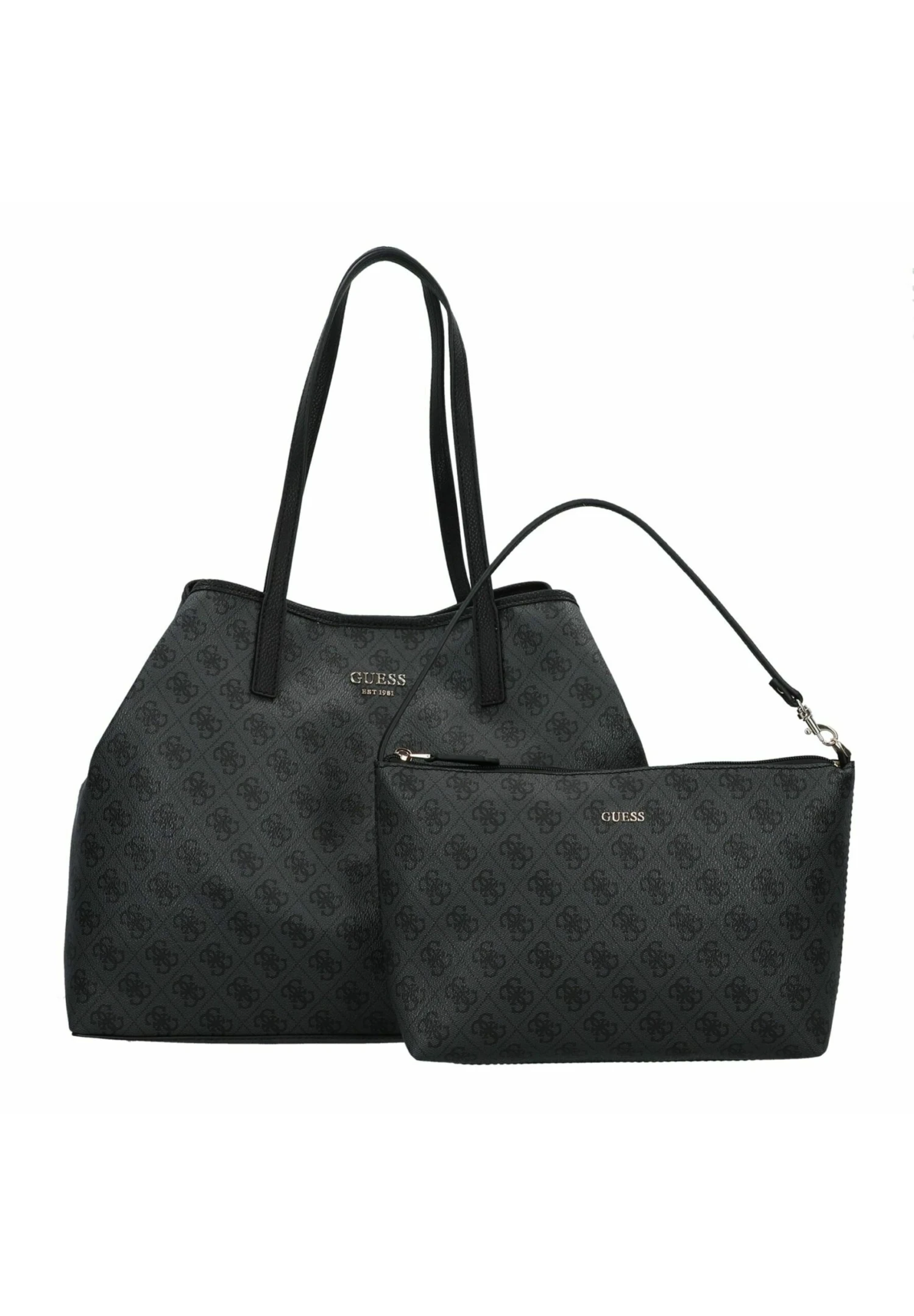Guess Vikky Large- Tote Bag - Coal 6 Guess Vikky Large- Tote Bag - Coal - Image 6