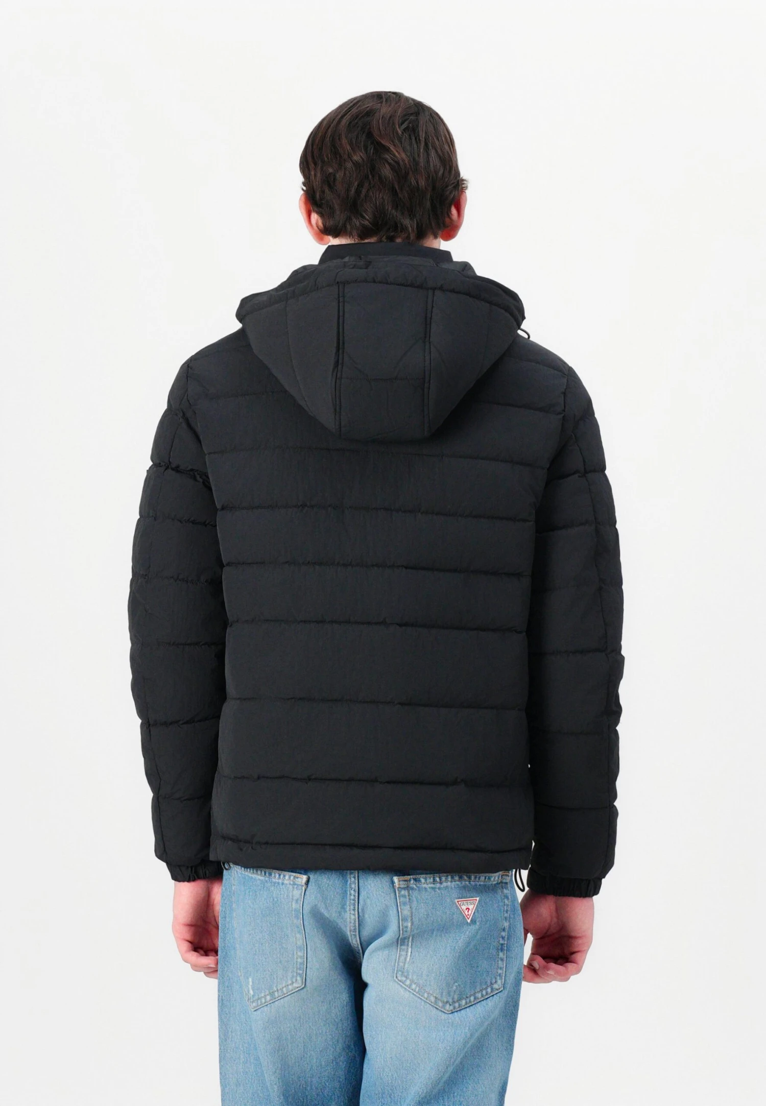 Guess Winter Jacket - Jet Black 3 Guess Winter Jacket - Jet Black - Image 3