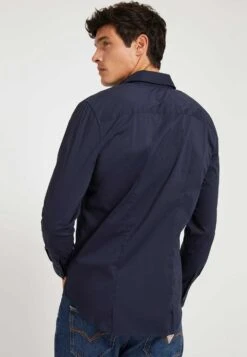 Guess Shirt - Dunkelblau -Guess Clothing Sale 08ea8d1c74d747fab99f863455916610