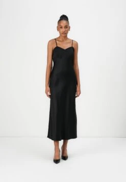 Guess TULLIA SLIP DRESS - Cocktail Dress / Party Dress - Jet Black