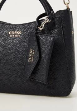 Guess BRENTON GIRLFRIEND SATCHEL - Handbag - Black -Guess Clothing Sale 09439323a8a84608983e397a024573ef