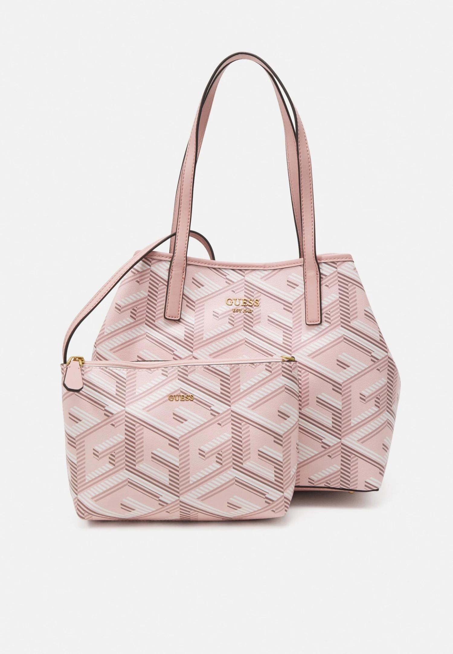Guess Vikky Tote Set - Handbag - Pale Rose 3 Guess Vikky Tote Set - Handbag - Pale Rose - Image 3