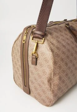 Guess PISA - Weekend Bag - Beige/brown/blue -Guess Clothing Sale 0a8ca19a34964f68bd909df5cf19d351
