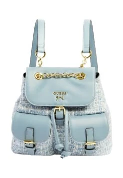 Guess Unisex - Rucksack - Lt BlueSilver Twe