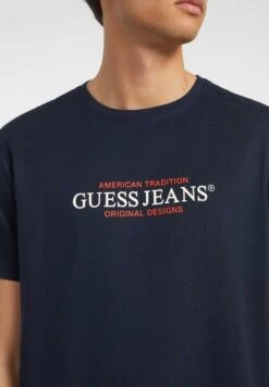AMERICAN TEE - Print T-shirt - Dunkelblau -Guess Clothing Sale 0abeca2309634114bb4dd7246968b25d