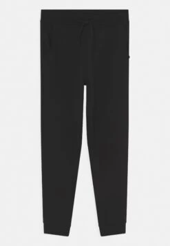 Guess JUNIOR BOY ACTIVE PANTS CORE UNISEX - Tracksuit Bottoms - Jet Black