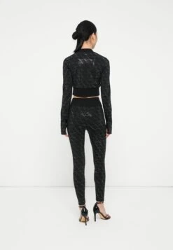 Guess DEBBY FULL RHINESTONE - Leggings - Trousers - Jet Black -Guess Clothing Sale 0c0d5cf99d7e4554a805e1cd51e1c9ff