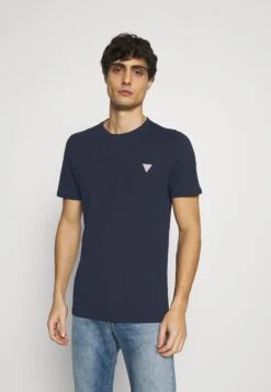 Guess Tee - Basic T-Shirt - Blue Navy