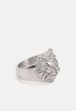 Guess LION HEAD - Ring - Silver-coloured -Guess Clothing Sale 0caa9930350843c0ab55ab6b69af4f79