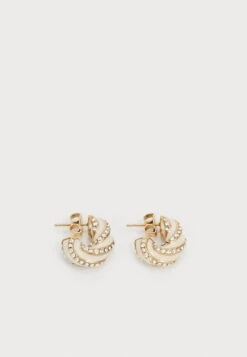 Guess MIRAGE - Earrings - Yellow Gold-coloured/white