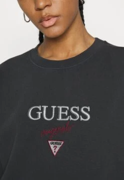 Go Baker Logo Crewneck - Sweatshirt - Jet Black -Guess Clothing Sale 0cd123cc14f943edb6f5ff04ee4b5a33