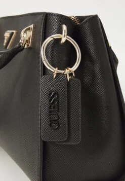 Guess NOELLE II LUXURY SATCHEL - Handbag - Black -Guess Clothing Sale 0d2e0288f12f43a3bfe08912e157db8a