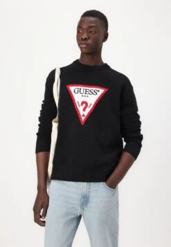 BIG TRIANGLE - Jumper - Jet Black 10 BIG TRIANGLE - Jumper - Jet Black -Guess Clothing Sale 0d3ed966b8334ae08fe763f3679f8c89