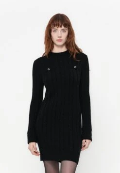 Guess ELSA - Jumper Dress - Jet Black