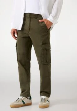 Guess BRYSON - Cargo Trousers - Olivgrün