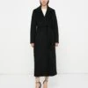 Guess LORENZA LONG - Classic Coat - Jet Black