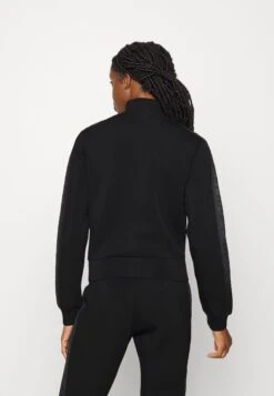 Guess New Allie Scuba Zip - Zip-Up Sweatshirt - Jet Black -Guess Clothing Sale 0dcb658ed8d744aea3961ad5ea26fd7a