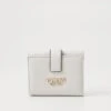 Guess LAUREL PETITE TRIFOLD - Wallet - Ivory