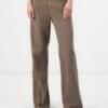 Guess SEXY PALAZZO - Relaxed Fit Jeans - Washed Taupe