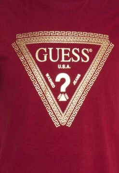 Guess Chain Logo Tee - Print T-Shirt - Pinot Noir 10 Guess Chain Logo Tee - Print T-Shirt - Pinot Noir -Guess Clothing Sale 0ee53f225a07410a8b47f62a2b0e7f28