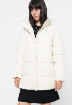 Guess ELEONOR HOODIE PUFFER - Winter Coat - Cream White -Guess Clothing Sale 0f02fcda3d7f4bb4a6cf4e9308bc0518