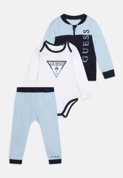 Guess Baby Pant Set - Baby Gifts - Frosted Blue