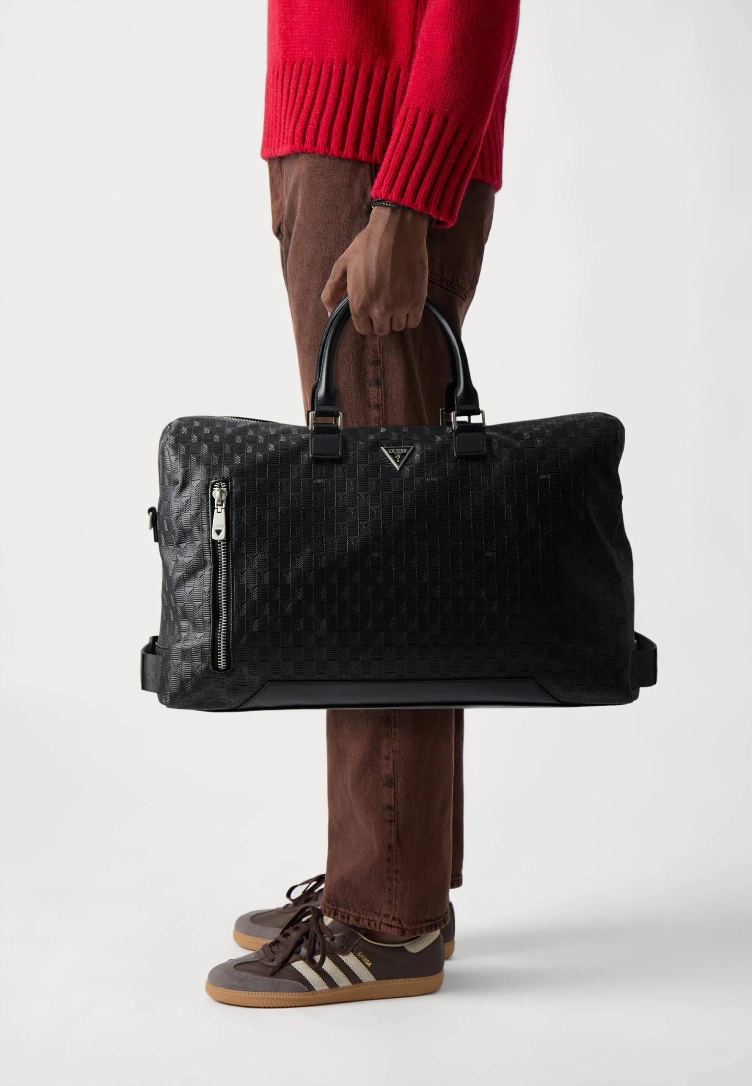 Guess TORINO DUFFLE BAG - Weekend Bag - Black 1 Guess TORINO DUFFLE BAG - Weekend Bag - Black