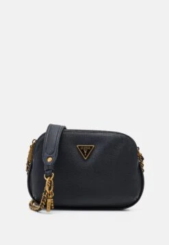 Guess Becci Double Zip- Across Body Bag - Black