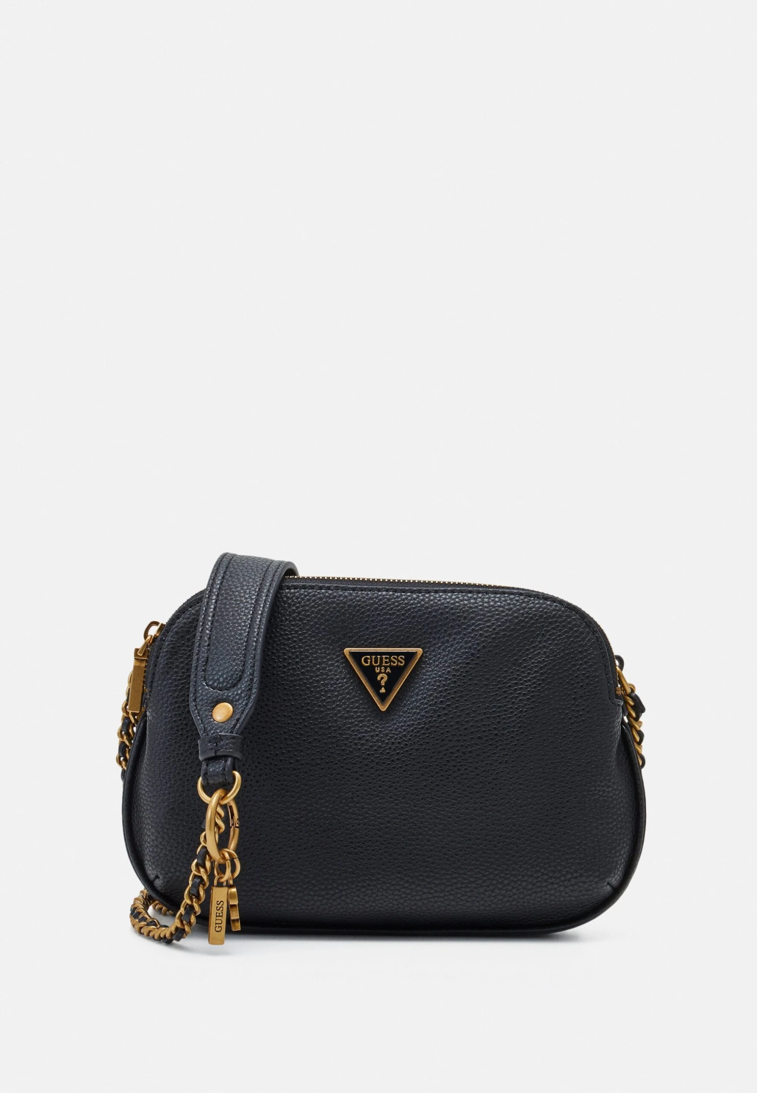 Guess Becci Double Zip- Across Body Bag - Black 1 Guess Becci Double Zip- Across Body Bag - Black