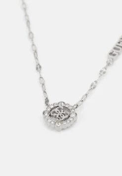 Guess TINY DANCER - Necklace - Silver-coloured -Guess Clothing Sale 11a0bf980744418eb14f4ed0485e6960